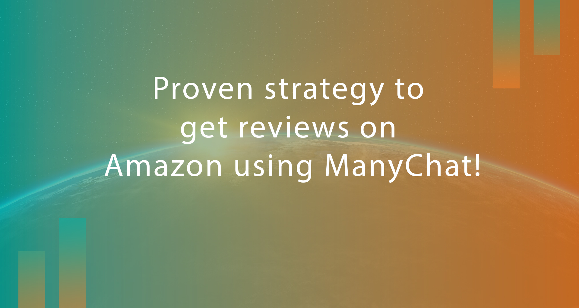 Proven strategy to get reviews on Amazon using ManyChat!
