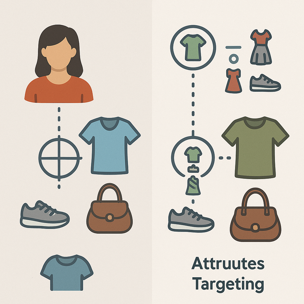 Enhanced Product Targeting. Product Attributes Targeting. 