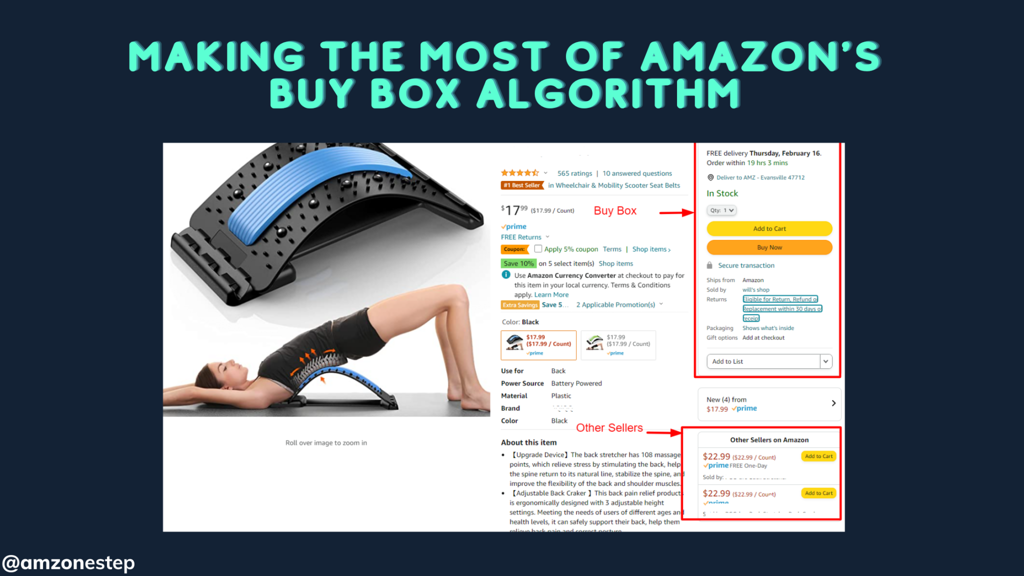 Making the Most of Amazon's Buy Box Algorithm - Blog | AMZ One Step ...