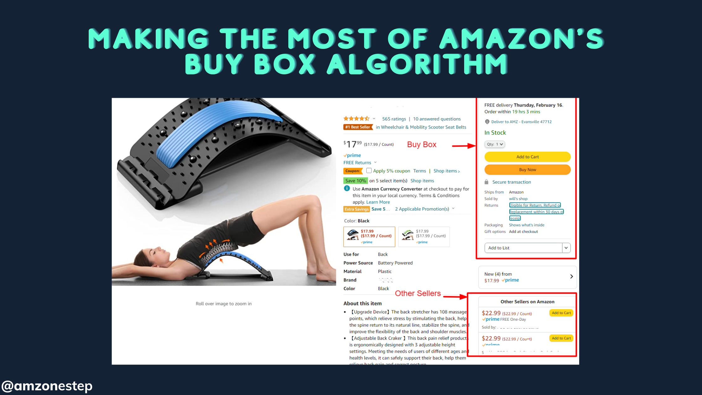 Making the Most of Amazon’s Buy Box Algorithm