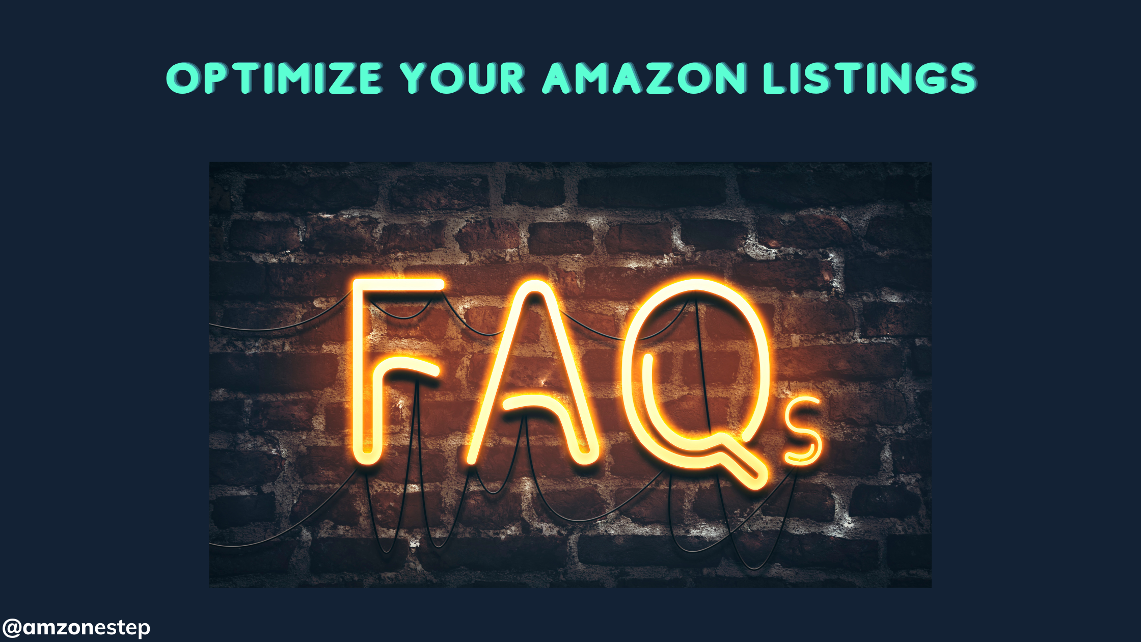 Frequently Asked Questions On Optimizing Your Amazon Listing Images