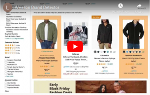 Amazon Brand Detector