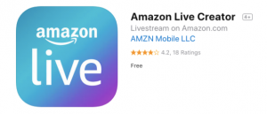 Amazon Live creator