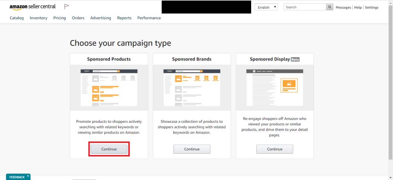 Amazon PPC Campaign type