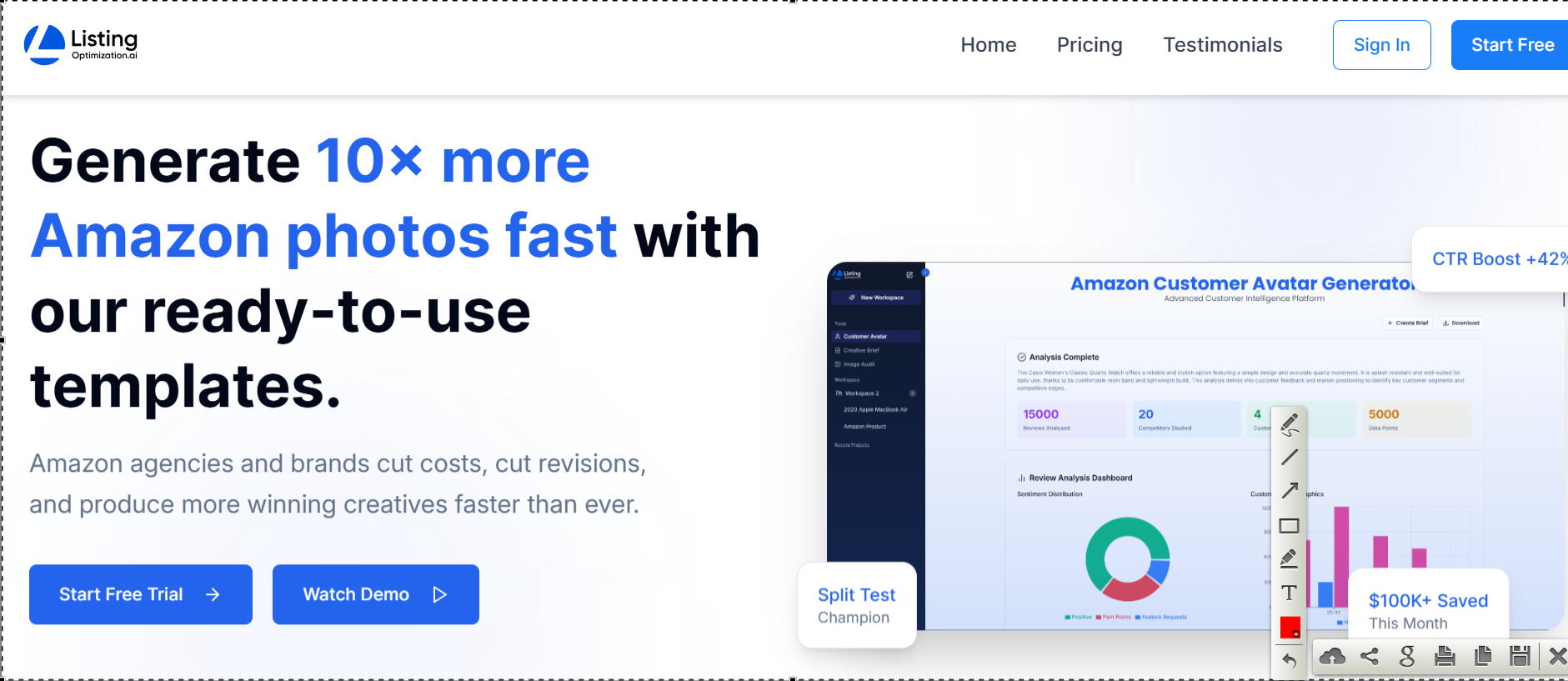 listing optimization AI