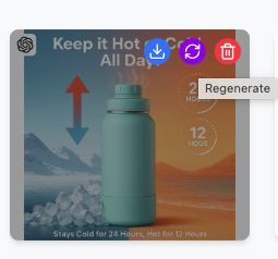 How to edit an image generated by AI 